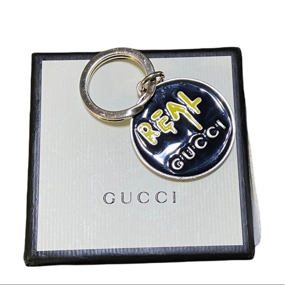 GUCCI Sterling Silver Ghost Keyring - Picture 1 of 11